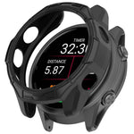 Custodia protettiva per orologio Hollow Armor in TPU a copertura parziale, For Garmin Forerunner 70 / 170 / 170 Music