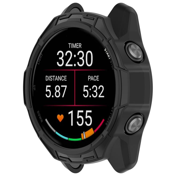 Custodia protettiva per orologio Hollow Armor in TPU a copertura parziale, For Garmin Forerunner 70 / 170 / 170 Music