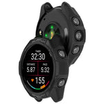 Custodia protettiva per orologio Hollow Armor in TPU a copertura parziale, For Garmin Forerunner 70 / 170 / 170 Music