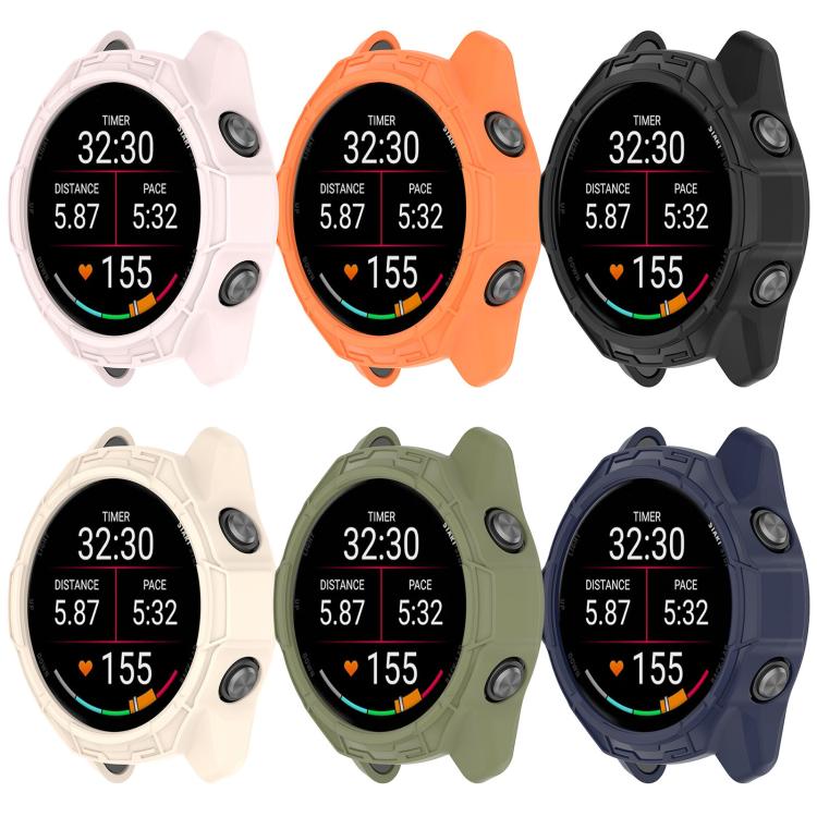Custodia protettiva per orologio Hollow Armor in TPU a copertura parziale, For Garmin Forerunner 70 / 170 / 170 Music