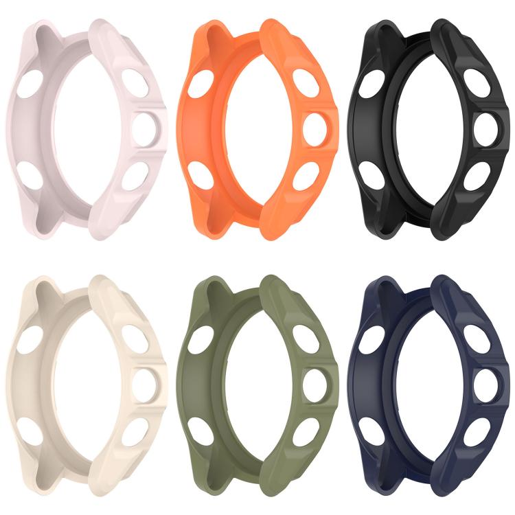 Custodia protettiva per orologio Hollow Armor in TPU a copertura parziale, For Garmin Forerunner 70 / 170 / 170 Music