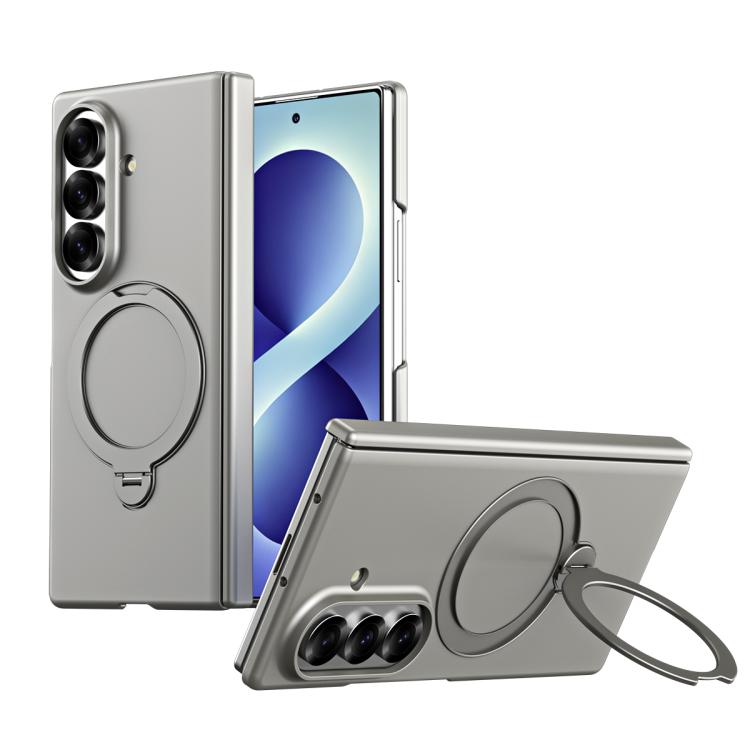 Custodia per telefono pieghevole con anello magnetico Jihe e pellicola integrata., For Galaxy Z Fold8 5G, For Galaxy Z Fold8 Ultra 5G, For Galaxy Z Fold7, For Galaxy Z Fold6, For Galaxy Z Fold5, For Galaxy Z Fold4