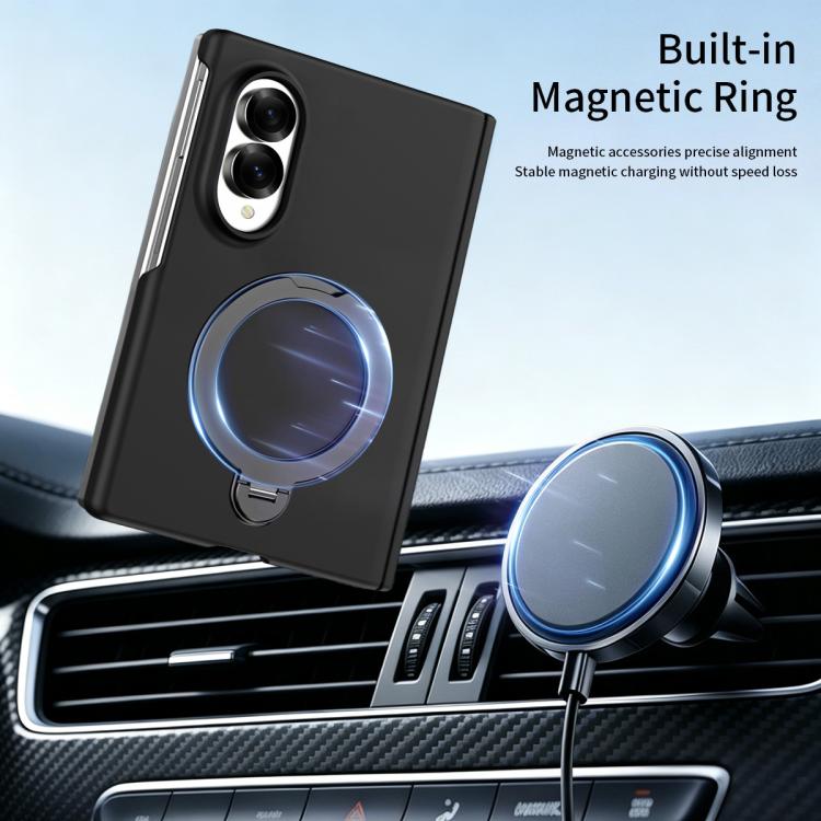 Custodia per telefono pieghevole con anello magnetico Jihe e pellicola integrata., For Galaxy Z Fold8 5G, For Galaxy Z Fold8 Ultra 5G, For Galaxy Z Fold7, For Galaxy Z Fold6, For Galaxy Z Fold5, For Galaxy Z Fold4