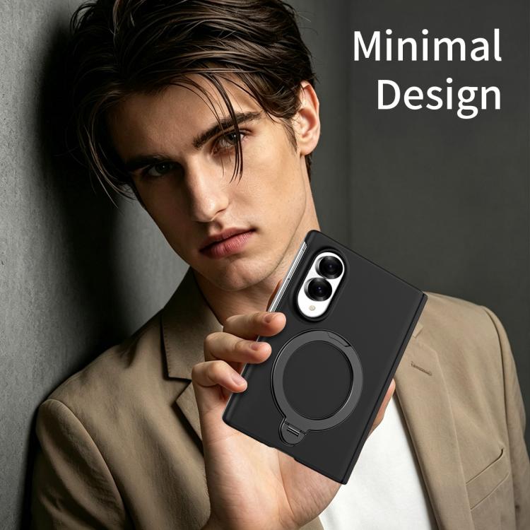 Custodia per telefono pieghevole con anello magnetico Jihe e pellicola integrata., For Galaxy Z Fold8 5G, For Galaxy Z Fold8 Ultra 5G, For Galaxy Z Fold7, For Galaxy Z Fold6, For Galaxy Z Fold5, For Galaxy Z Fold4