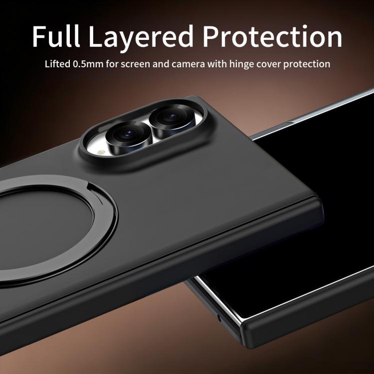 Custodia per telefono pieghevole con anello magnetico Jihe e pellicola integrata., For Galaxy Z Fold8 5G, For Galaxy Z Fold8 Ultra 5G, For Galaxy Z Fold7, For Galaxy Z Fold6, For Galaxy Z Fold5, For Galaxy Z Fold4