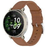 Cinturino per orologio in vera pelle con fibbia a perno in legno di litchi., 20mm, 22mm