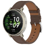 Cinturino per orologio in vera pelle con fibbia a perno in legno di litchi., 20mm, 22mm