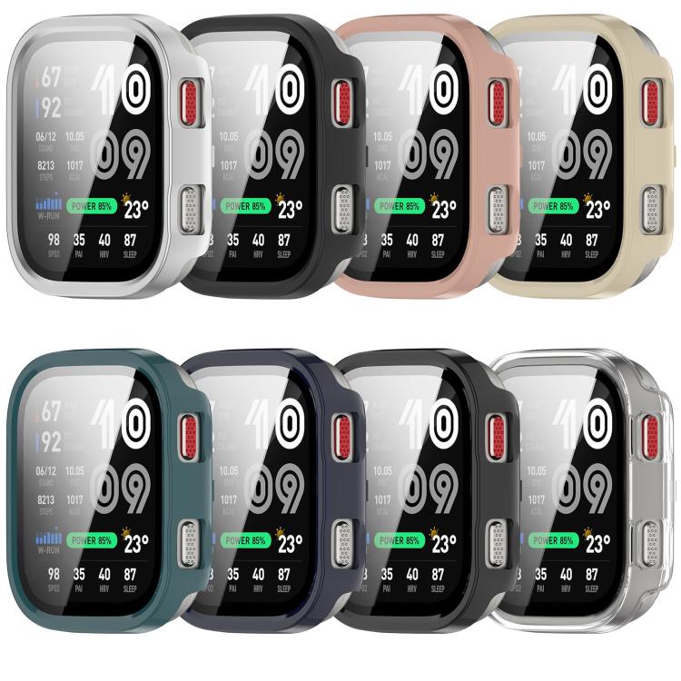 Custodia protettiva per orologio con pellicola temperata integrata in PC., For Amazfit Bip Max