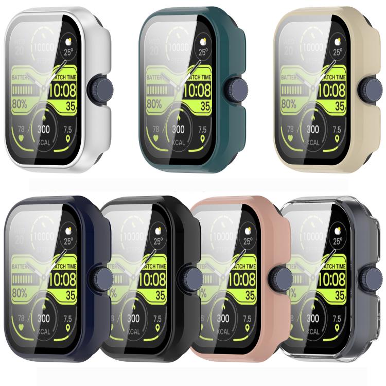 Custodia protettiva per orologio con pellicola temperata integrata in PC., For Xiaomi Haylou Watch 4