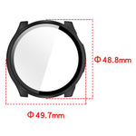 Custodia protettiva per orologio con pellicola temperata integrata in PC., For Xiaomi Haylou Watch 4S
