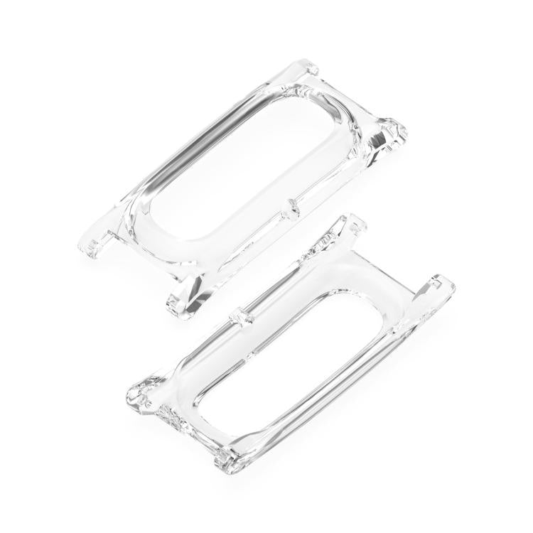Bracciale con chiusura a molla da 12 mm, cassa protettiva per orologio in PC., For Google Fitbit Air