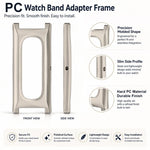 Bracciale con chiusura a molla da 12 mm, cassa protettiva per orologio in PC., For Google Fitbit Air
