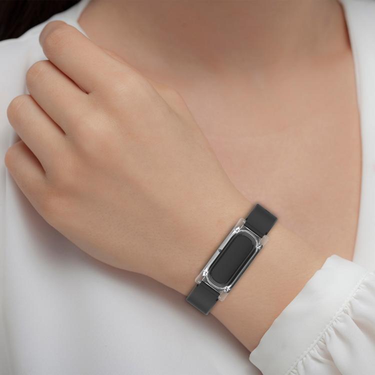 Bracciale con chiusura a molla da 12 mm, cassa protettiva per orologio in PC., For Google Fitbit Air