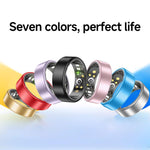 Anello fitness intelligente R88, supporta il monitoraggio della salute e il controllo della fotocamera., Size 7, Size 8, Size 9