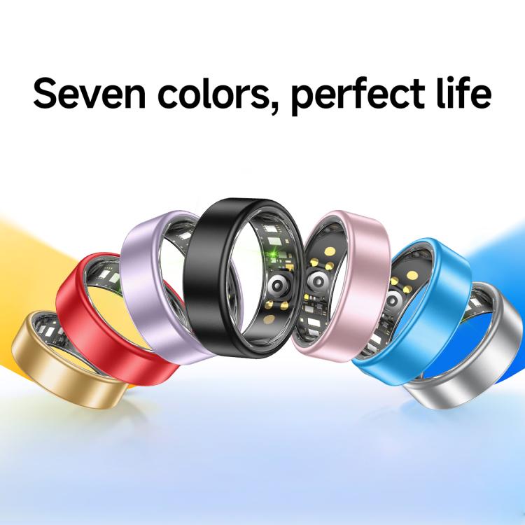 Anello fitness intelligente R88, supporta il monitoraggio della salute e il controllo della fotocamera., Size 13, Size 14