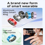 Anello fitness intelligente R88, supporta il monitoraggio della salute e il controllo della fotocamera., Size 13, Size 14