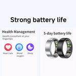 Anello fitness intelligente R88, supporta il monitoraggio della salute e il controllo della fotocamera., Size 13, Size 14
