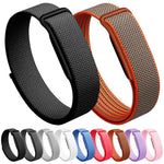 Cinturino per orologio in nylon con chiusura a strappo in velcro., For Google Fitbit Air
