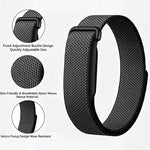 Cinturino per orologio in nylon con chiusura a strappo in velcro., For Google Fitbit Air