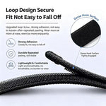 Cinturino per orologio in nylon con chiusura a strappo in velcro., For Google Fitbit Air