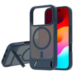 Custodia per telefono magnetica a forma di C con supporto nascosto LeReach Le-Chic Series, For iPhone 17 Pro