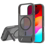 Custodia per telefono magnetica a forma di C con supporto nascosto LeReach Le-Chic Series, For iPhone 17 Pro