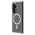 Custodia magnetica antiurto LeReach TOC Clear Series Dual-Composite Armor in TPU + acrilico per telefono, For Galaxy Z Fold8 Ultra 5G, For Galaxy Z Flip8 5G