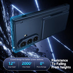 Custodia per telefono con cerniera e porta carte integrato, senza penna., For Galaxy Z Fold8 Ultra 5G