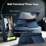 Custodia per telefono con cerniera e porta carte integrato, senza penna., For Galaxy Z Fold8 Ultra 5G