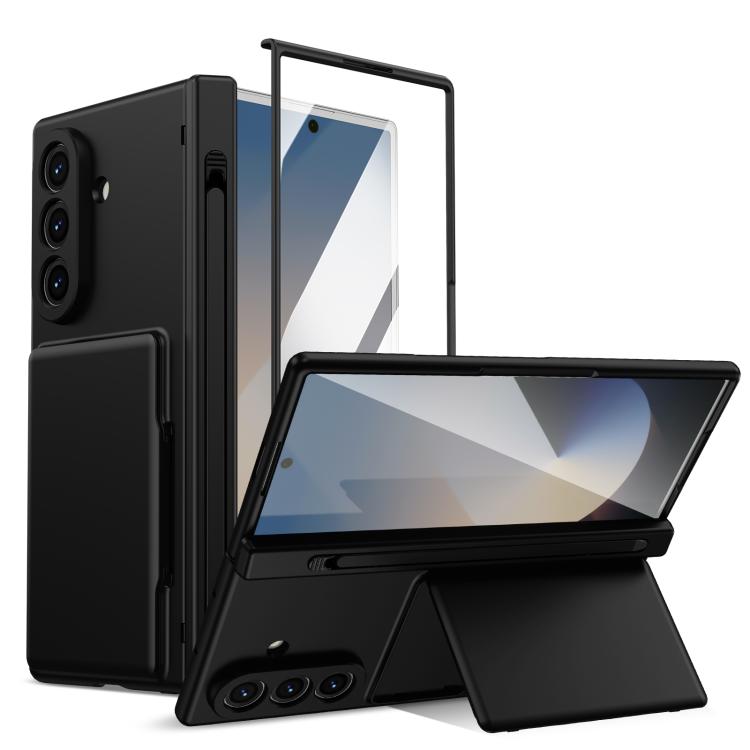 Custodia per telefono con cerniera e porta carte integrato, senza penna., For Galaxy Z Fold8 Ultra 5G