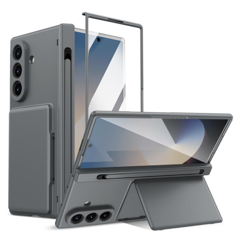 Custodia per telefono con cerniera e porta carte integrato, senza penna., For Galaxy Z Fold8 Ultra 5G