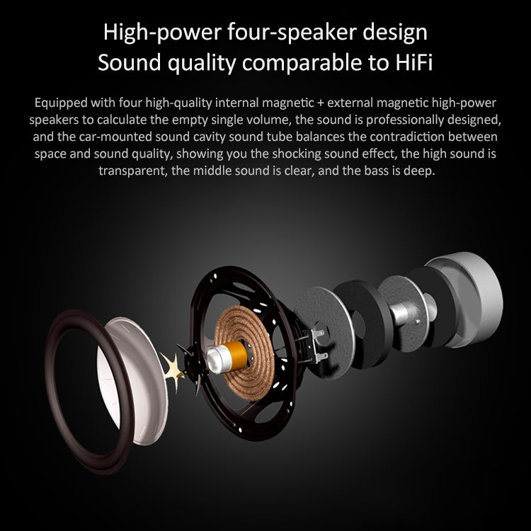 Altoparlante HIFI W-KING T8 Altoparlante Bluetooth portatile ad alta potenza da 30 W Wireless con radio FM per altoparlante Bluetooth mobile