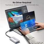 WAVLINK ST406C Case in alluminio per SSD M.2 USB4 40 Gbps