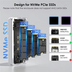 WAVLINK ST406C Case in alluminio per SSD M.2 USB4 40 Gbps
