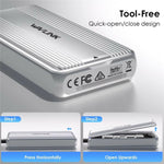 WAVLINK ST406C Case in alluminio per SSD M.2 USB4 40 Gbps