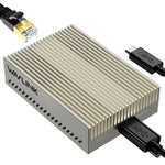 Convertitore di rete RJ45 in lega di alluminio WAVLINK NWU342G, adattatore Ethernet da 10 Gbps