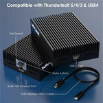 Convertitore di rete RJ45 in lega di alluminio WAVLINK NWU342G, adattatore Ethernet da 10 Gbps