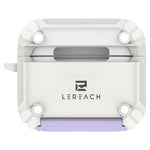 Custodia per auricolari wireless LeReach Mega Series Dawn Armor Edition con supporto, For AirPods 4