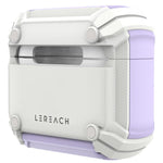 Custodia per auricolari wireless LeReach Mega Series Dawn Armor Edition con supporto, For AirPods 4