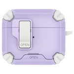 Custodia per auricolari wireless LeReach Mega Series Dawn Armor Edition con supporto, For AirPods 4