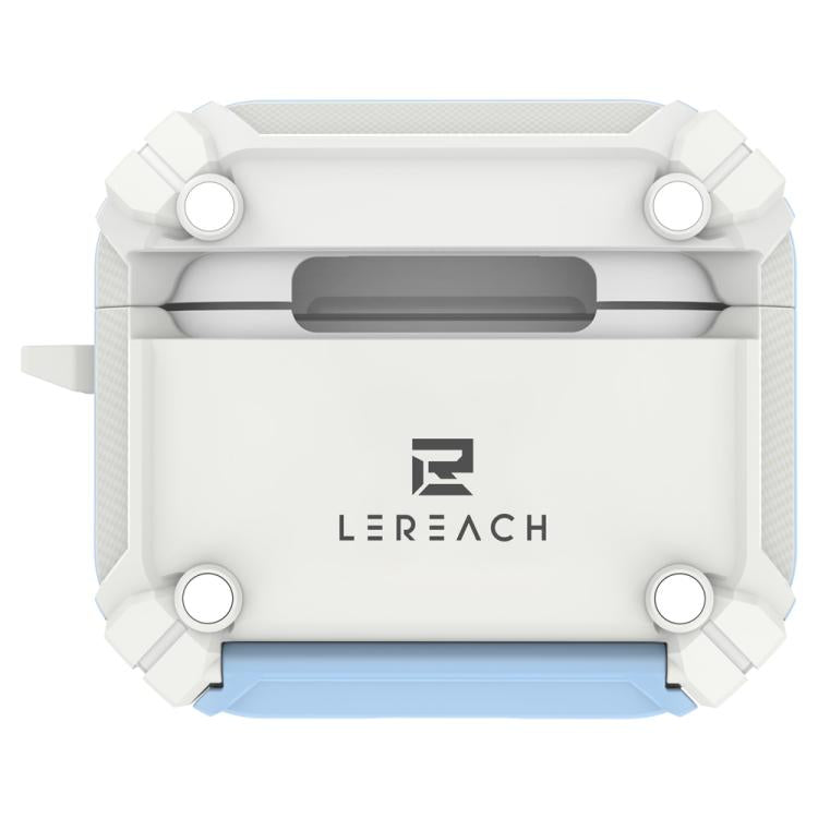 Custodia per auricolari wireless LeReach Mega Series Dawn Armor Edition con supporto, For AirPods 4