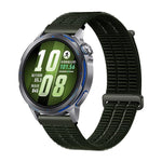Cinturino per orologio in due sezioni con passante in nylon traspirante e chiusura in plastica., 22mm