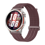Cinturino per orologio in due sezioni con passante in nylon traspirante e chiusura in plastica., 22mm