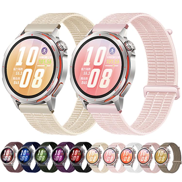 Cinturino per orologio in due sezioni con passante in nylon traspirante e chiusura in plastica., 22mm