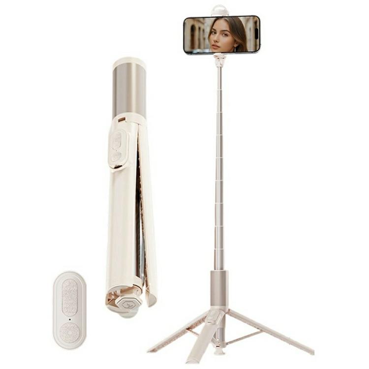 K60 Supporto per telefono estensibile in lega di alluminio da 170 cm, asta per selfie portatile, treppiede per fotografia., K60(Black), K60(Champagne Gold)