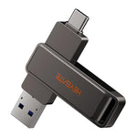 Chiavetta USB HEYGATE L1 2 in 1 USB-A + USB-C /Type-C ad alta velocità, 32GB, 64GB, 128GB, 256GB