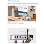 UGREEN CM841-65487 Box esterno 11-in-1 per SSD M.2 NVMe, docking station per Mac Mini M4 / M4 Pro, CM841-65487