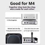 UGREEN CM841-65487 Box esterno 11-in-1 per SSD M.2 NVMe, docking station per Mac Mini M4 / M4 Pro, CM841-65487