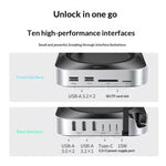 UGREEN CM841-65487 Box esterno 11-in-1 per SSD M.2 NVMe, docking station per Mac Mini M4 / M4 Pro, CM841-65487