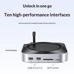 UGREEN CM841-65487 Box esterno 11-in-1 per SSD M.2 NVMe, docking station per Mac Mini M4 / M4 Pro, CM841-65487
